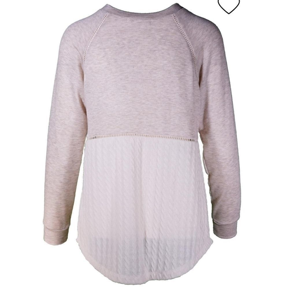 Potter's Pot Two Tone Long Sleeve Tunic
